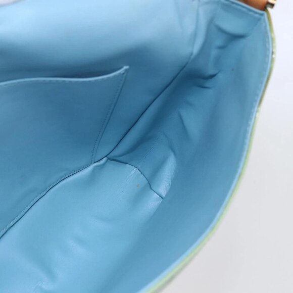 LOUIS VUITTON Monogram Vernis Thompson Street Bag Baby Blue M91009 Auth 146149 - Picture 10 of 16